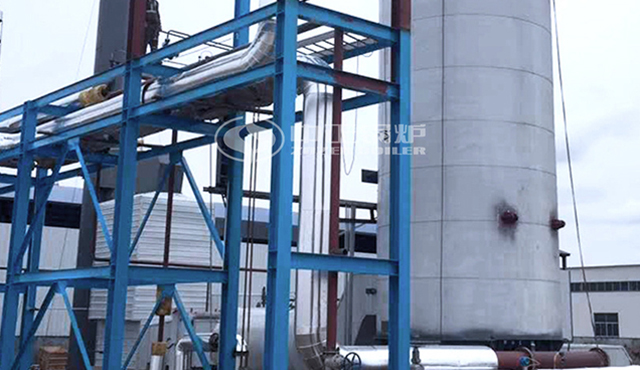 紅?；?500萬(wàn)大卡YQL燃?xì)饬⑹綄?dǎo)熱油鍋爐項(xiàng)目